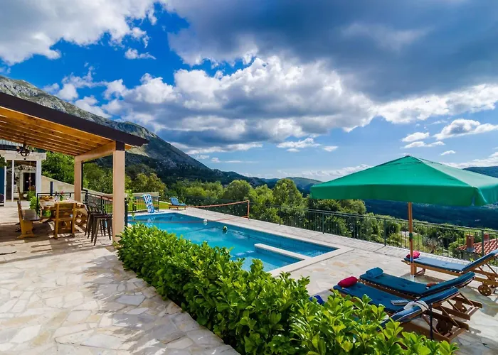 Villa Falcon Rook - Four-bedroom With Terrace And Swimming Pool Dubravka